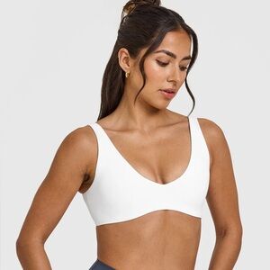 Oner Active Soft Motion Scoop Back Bralette - White